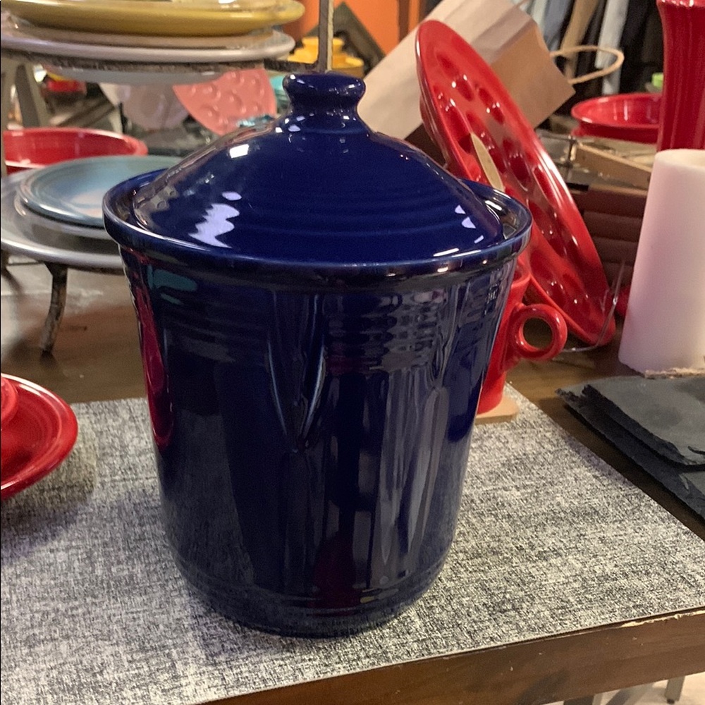 Fiesta Twilight Chevron 1qt Lidded Canister